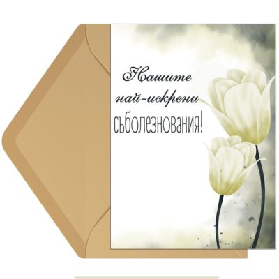Картичка Съболезнования