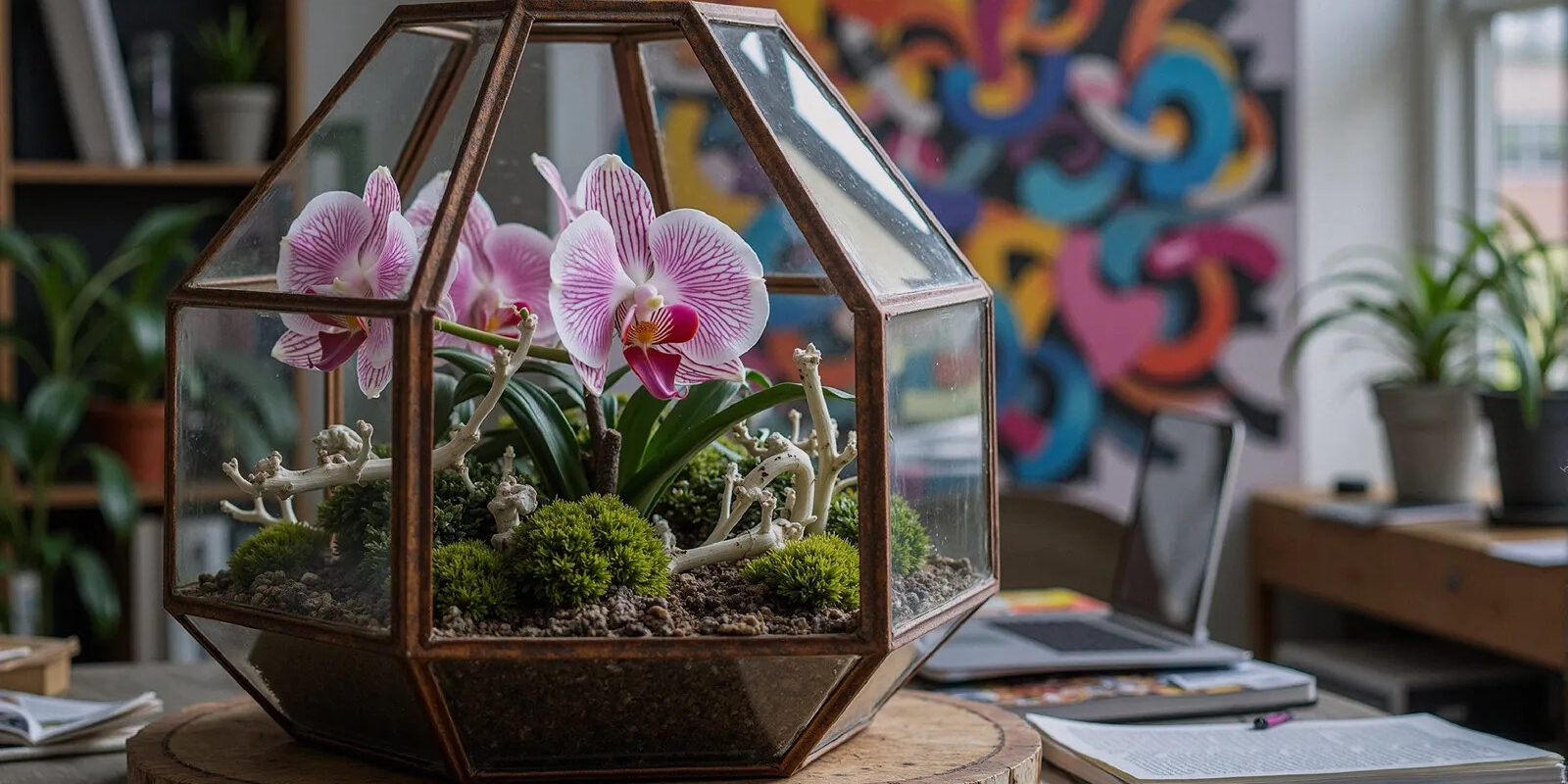 elegant-orchid-terrarium-in-a-modern-workspace-101247472